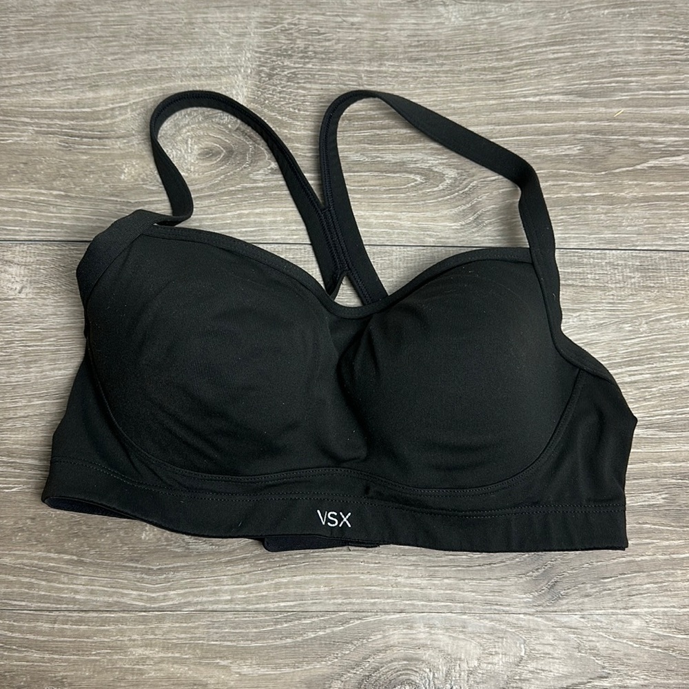 Made Sexy By Victoria’s Secret Black Racerback Bra 34D